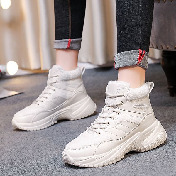 outdoor winter fashion leisure snowfield high-ankle boots keep warm wool cotton boots shoes sneakers synthetic, Black
outdoor winter fashion leisure snowfield high-ankle boots keep warm wool cotton boots shoes sneakers synthetic, Black