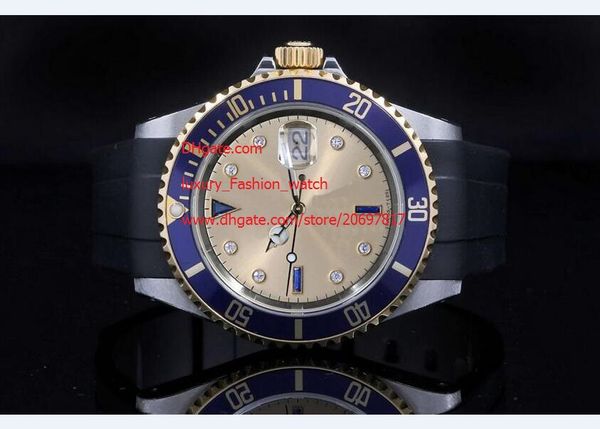luxury wristwatch blue bezel 116613 ceramic rubber bracelet diamond watch mens 40mm automatic 2813 movement men watches, Slivery;brown
luxury wristwatch blue bezel 116613 ceramic rubber bracelet diamond watch mens 40mm automatic 2813 movement men watches, Slivery;brown