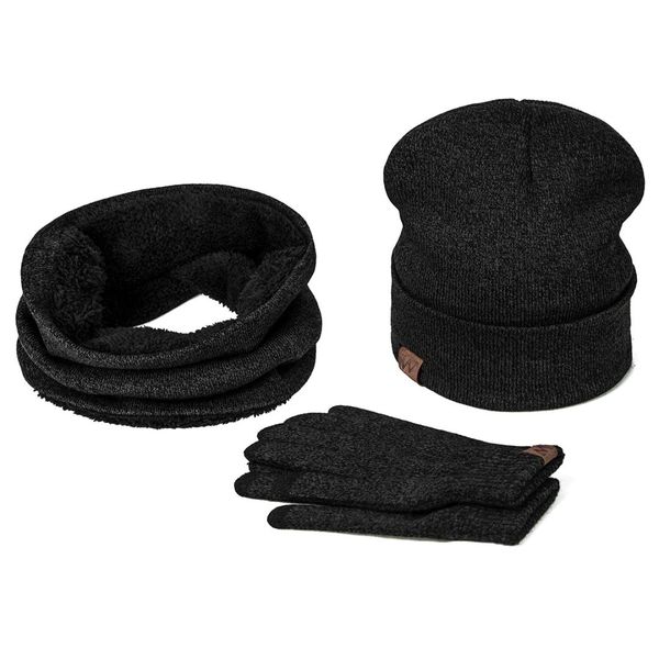 winter warm hat beanie thick infinity scarf smart touch screen texting gloves set knitted cotton hat solid neck collar unisex, Blue;gray
winter warm hat beanie thick infinity scarf smart touch screen texting gloves set knitted cotton hat solid neck collar unisex, Blue;gray