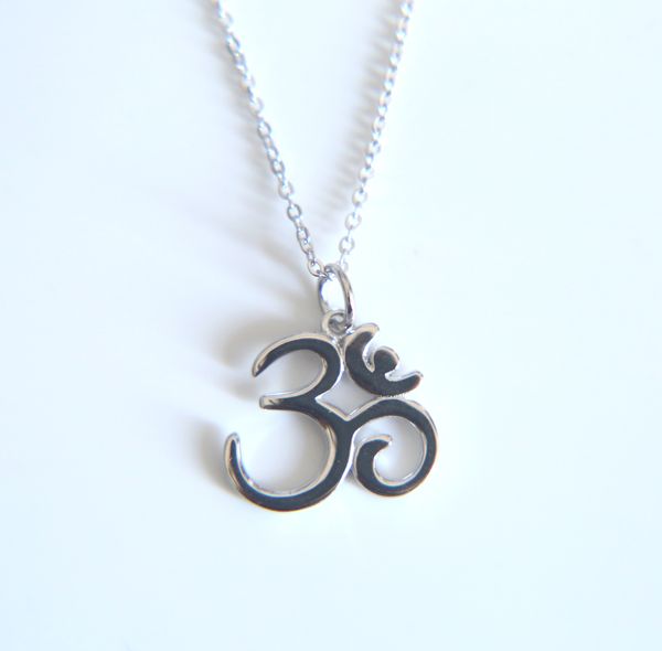 white gold colors rhodium 925 sterling silver yoga ohm pendant necklace for women 18
white gold colors rhodium 925 sterling silver yoga ohm pendant necklace for women 18