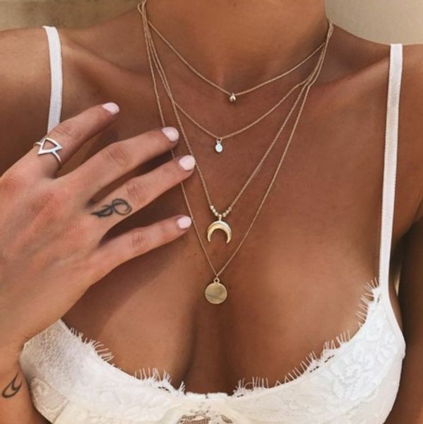 ювелирные ожерелья для женщин многоуровневой horn монет rhinestone кулона ожерелье silver / gold filled fit всех ожерелий, Golden;silver
ювелирные ожерелья для женщин многоуровневой horn монет rhinestone кулона ожерелье silver / gold filled fit всех ожерелий, Golden;silver