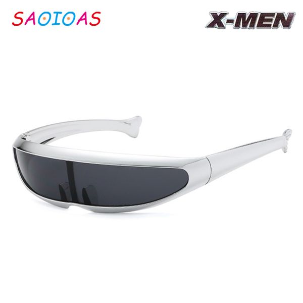 saoioas x-men sunglasses men laser robot siamese sun glasses women brand design oculos gold vacuum electroplated gafas de sol, White;black
saoioas x-men sunglasses men laser robot siamese sun glasses women brand design oculos gold vacuum electroplated gafas de sol, White;black
