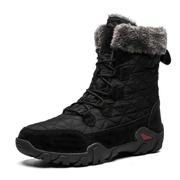 genuine leather men snow boots outdoor super warm winter ankle boots waterproof motorcycle boots sneakers, Black
genuine leather men snow boots outdoor super warm winter ankle boots waterproof motorcycle boots sneakers, Black