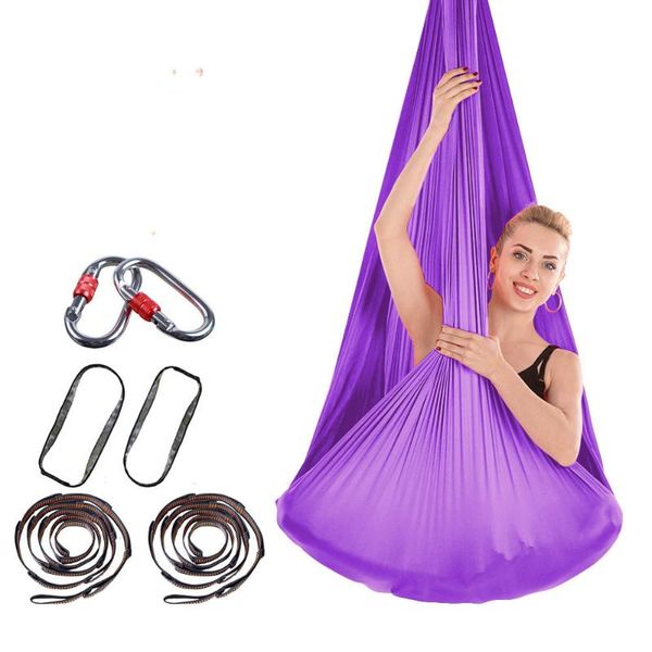 wholesale indoor inversion trainer sling high strength nylon anti-gravity aerial yoga swing hammock, 400*280cm
wholesale indoor inversion trainer sling high strength nylon anti-gravity aerial yoga swing hammock, 400*280cm