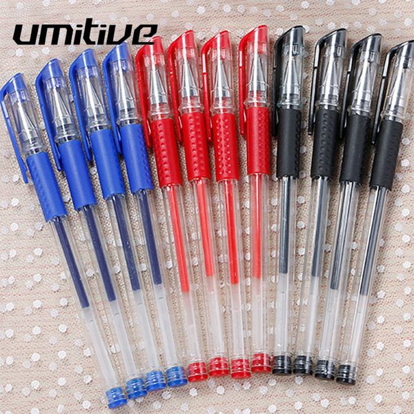 umitive red blue black ink gel pen 0.5mm writing neutral pens simple pen for student school office supplies stationery tool
umitive red blue black ink gel pen 0.5mm writing neutral pens simple pen for student school office supplies stationery tool