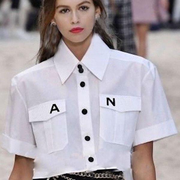 2019 new white hirt for women turn down collar ingle brea ted hort leeve blou e big pocket hirt top office lady workwear
2019 new white hirt for women turn down collar ingle brea ted hort leeve blou e big pocket hirt top office lady workwear