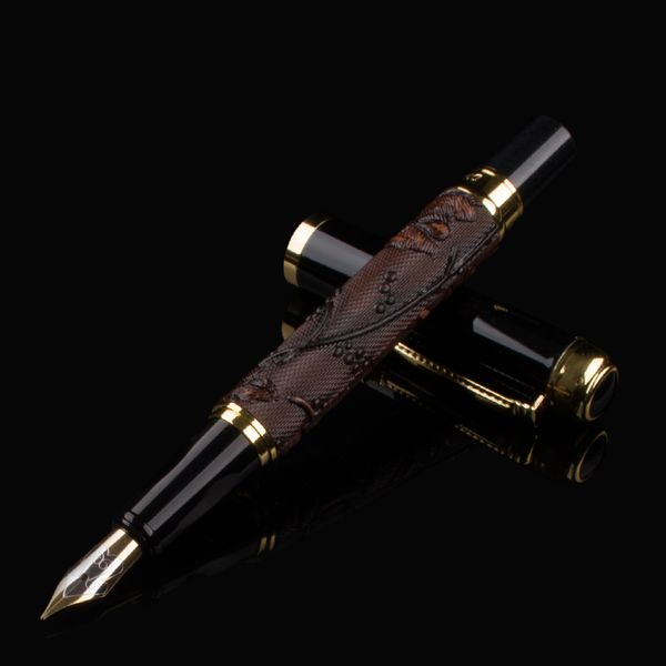 new classic 891 brown color 3d pattern chinese dragon golden clip fountain pen with f nib for antique gift
new classic 891 brown color 3d pattern chinese dragon golden clip fountain pen with f nib for antique gift