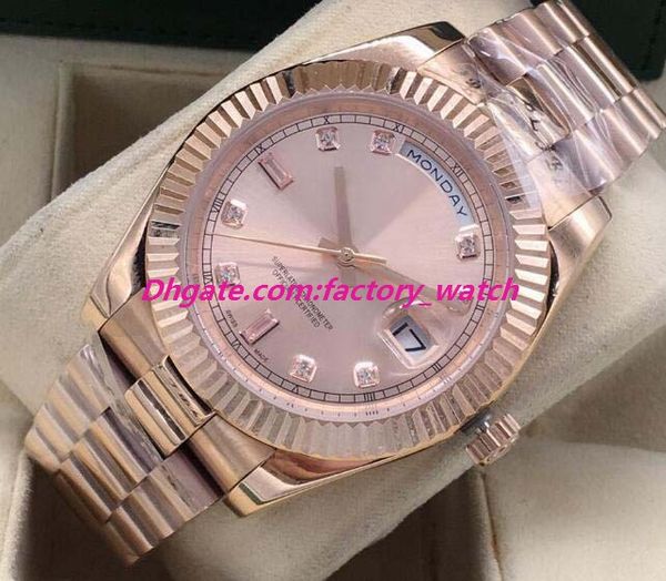 selling luxury watch 41mm ii 18k rose gold mens watch diamond dial 218235 automatic fashion men's watches wristwatch
selling luxury watch 41mm ii 18k rose gold mens watch diamond dial 218235 automatic fashion men's watches wristwatch