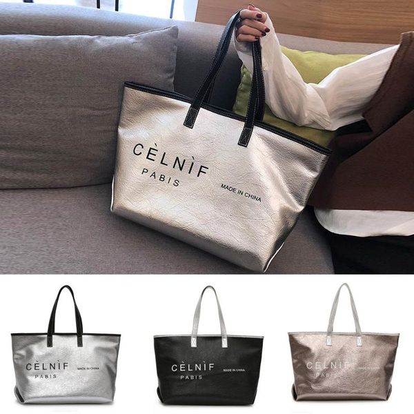 female handbags letter light large capacity zipper handbag shopping bag tote shoulder beach bag soft leather bags for women
female handbags letter light large capacity zipper handbag shopping bag tote shoulder beach bag soft leather bags for women