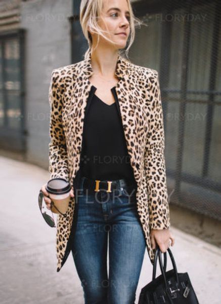 2018 winter new fashion women leopard print winter warm wind coat cardigan long coat, Black;brown
2018 winter new fashion women leopard print winter warm wind coat cardigan long coat, Black;brown