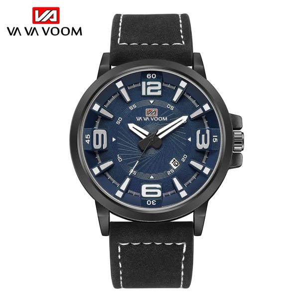 relojes 2019 fashion sport quartz clock blue mens watches leather wristwatch man waterproof date watch, Slivery;brown
relojes 2019 fashion sport quartz clock blue mens watches leather wristwatch man waterproof date watch, Slivery;brown
