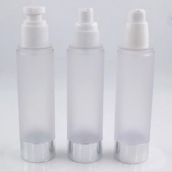 100ml frosted airless bottle with uv silver vacuum pump or lotion bottle with silver used for cosmetic container f1807
100ml frosted airless bottle with uv silver vacuum pump or lotion bottle with silver used for cosmetic container f1807