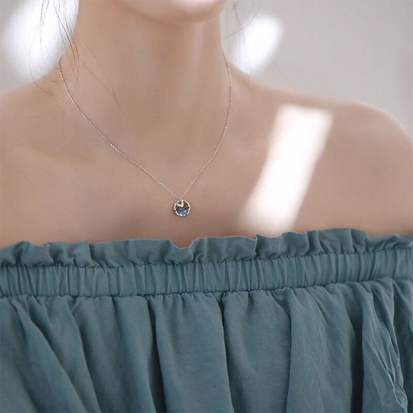 new arrival 925 sterling silver jewelry the mermaid tears pendant blue pointed crystal necklace gift for women girl
new arrival 925 sterling silver jewelry the mermaid tears pendant blue pointed crystal necklace gift for women girl