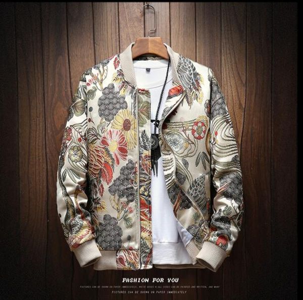 a16 spring and autumn new hip hop casual baseball men trend fashion street wear design heavy industry embroidery jacket, Black;brown
a16 spring and autumn new hip hop casual baseball men trend fashion street wear design heavy industry embroidery jacket, Black;brown