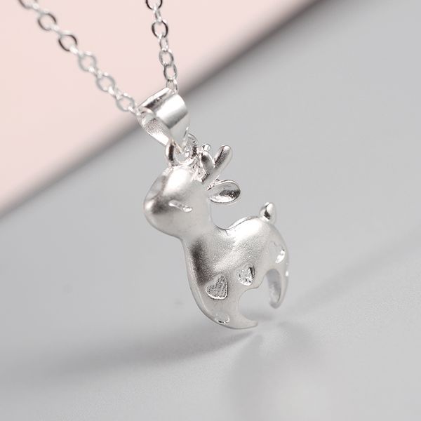 new arrivals 925 sterling silver deer necklaces pendant pure silver jewelry for women gift sterling-silver-jewelry
new arrivals 925 sterling silver deer necklaces pendant pure silver jewelry for women gift sterling-silver-jewelry