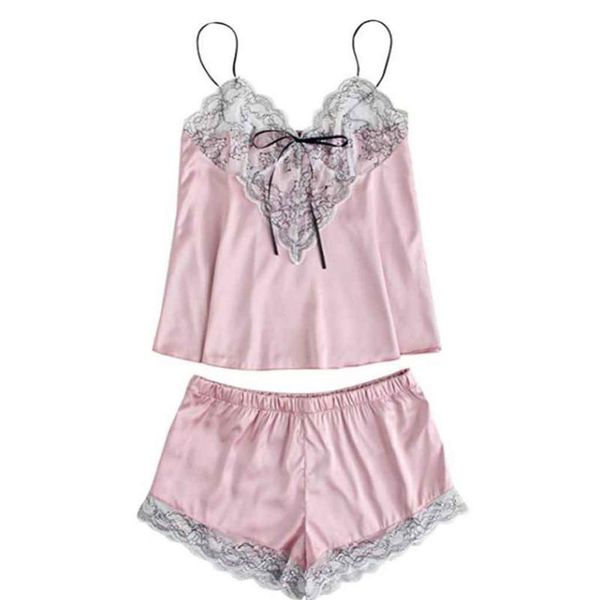fashion girls cute lace embroidered silk underwear and shorts pajama set mulheres ropa para el hogar nocturne d4, Blue;gray
fashion girls cute lace embroidered silk underwear and shorts pajama set mulheres ropa para el hogar nocturne d4, Blue;gray