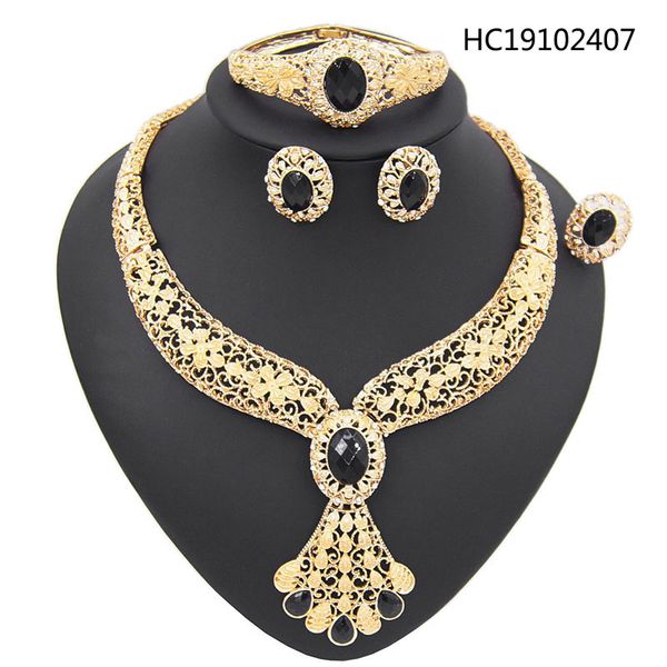 yulaili latest fashion nigerian wedding jewelry sets african beads necklace earrings ring bracelet for women engagement jewelry, Silver
yulaili latest fashion nigerian wedding jewelry sets african beads necklace earrings ring bracelet for women engagement jewelry, Silver