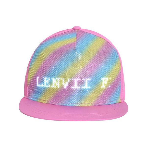 fashion led smart cool display cap mobile app control display words flat cap for courtship scene creativity
fashion led smart cool display cap mobile app control display words flat cap for courtship scene creativity