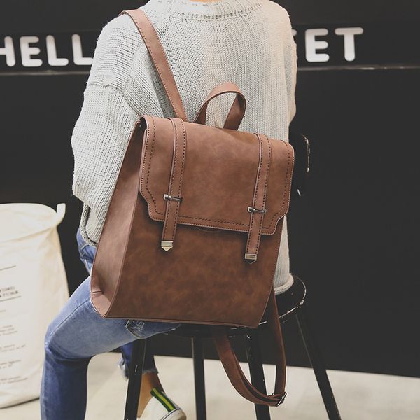 frosted pu vintage stereotype backpack school bags for teenagers casual black travel backpack with headset hole
frosted pu vintage stereotype backpack school bags for teenagers casual black travel backpack with headset hole