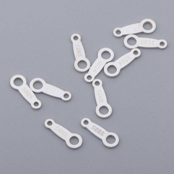 10шт 925 sterling silver double hole цепи теги ювелирные изделия застежка разъемы diy серебро аксессуары ожерелье браслет making, Black
10шт 925 sterling silver double hole цепи теги ювелирные изделия застежка разъемы diy серебро аксессуары ожерелье браслет making, Black