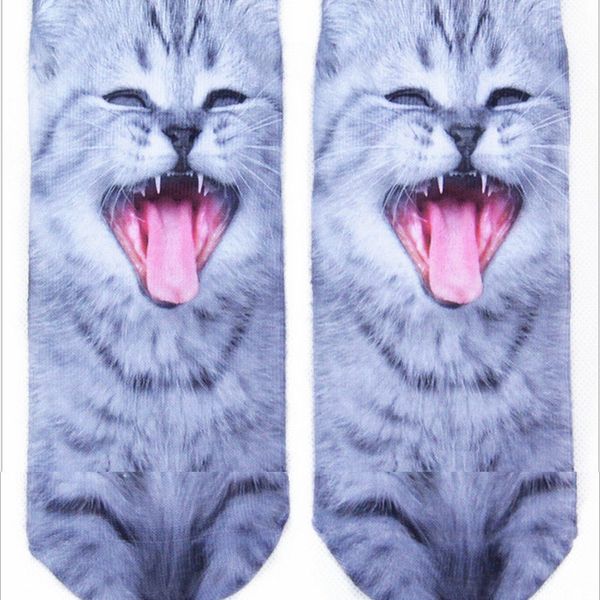1 pair style 3d printed animal women casual socks cat low cut ankle socks cloth accessories 8 styles, Black;white
1 pair style 3d printed animal women casual socks cat low cut ankle socks cloth accessories 8 styles, Black;white