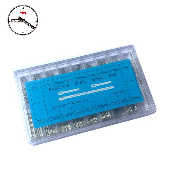 wholesale 360pcs/box stainless steel watch band connector cotter pins set 7mm to 23mm watch strap link pin replacment parts
wholesale 360pcs/box stainless steel watch band connector cotter pins set 7mm to 23mm watch strap link pin replacment parts
