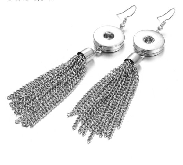 noosa chunks silver plated snap button earrings 18mm snap button dangle tassels earrings for women snap button jewelry
noosa chunks silver plated snap button earrings 18mm snap button dangle tassels earrings for women snap button jewelry