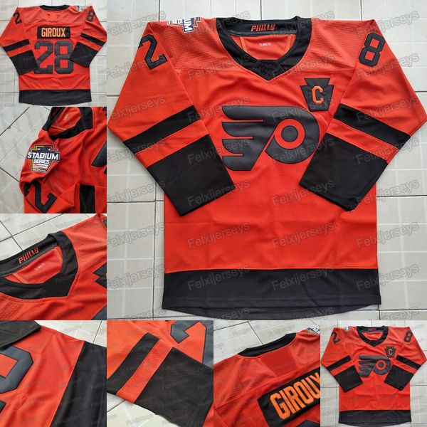Youth Women Men 28 Claude Giroux 2019 Stadium Series Philadelphia Flyers Carter Hart Couturier Simmonds Jakub Voracek Gostisbehere Jersey
Youth Women Men 28 Claude Giroux 2019 Stadium Series Philadelphia Flyers Carter Hart Couturier Simmonds Jakub Voracek Gostisbehere Jersey