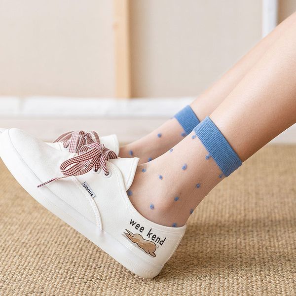 socks & hosiery 2021 harajuku women fashion ultrathin breathable dot net yarn middle tube ladies sock female transparent, Black;white
socks & hosiery 2021 harajuku women fashion ultrathin breathable dot net yarn middle tube ladies sock female transparent, Black;white
