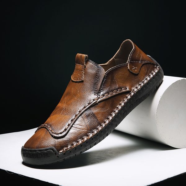 autumn male loafers men casual shoes comfortable driving shoes men slip on flats male loafers plus size hc-650, Black
autumn male loafers men casual shoes comfortable driving shoes men slip on flats male loafers plus size hc-650, Black