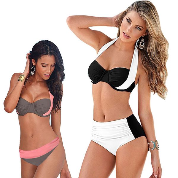 women's dream space lace up bikini set beach swimwear plus size 2 piece bikini sets swimsuit, White;black
women's dream space lace up bikini set beach swimwear plus size 2 piece bikini sets swimsuit, White;black