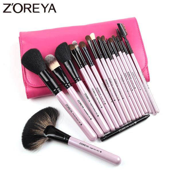 zoreya brand natural kolinsky hair professional cosmetic tool for women makeup brushes 18pieces/set maquiagem fan brushes
zoreya brand natural kolinsky hair professional cosmetic tool for women makeup brushes 18pieces/set maquiagem fan brushes