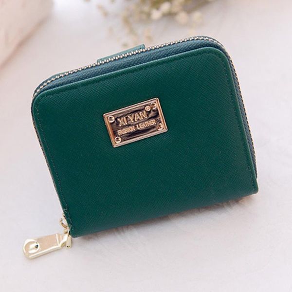 fashion pu leather wallet female brand new short wallet women coin purses holder small zipper wallets, Red;black
fashion pu leather wallet female brand new short wallet women coin purses holder small zipper wallets, Red;black