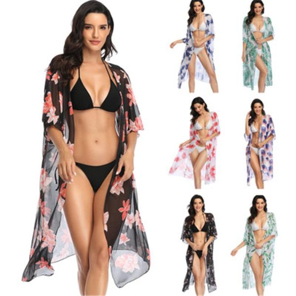 2020 summer beach cover up women beach long dress print bikini cover up swimwear women wear bathing suit chiffon bikini, White;black
2020 summer beach cover up women beach long dress print bikini cover up swimwear women wear bathing suit chiffon bikini, White;black