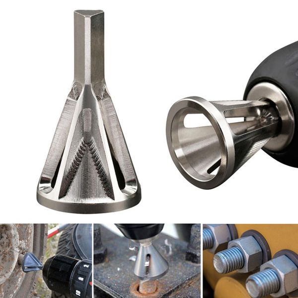 stainless steel deburring external chamfer tool drill bit remove burr silver tire repair tools
stainless steel deburring external chamfer tool drill bit remove burr silver tire repair tools
