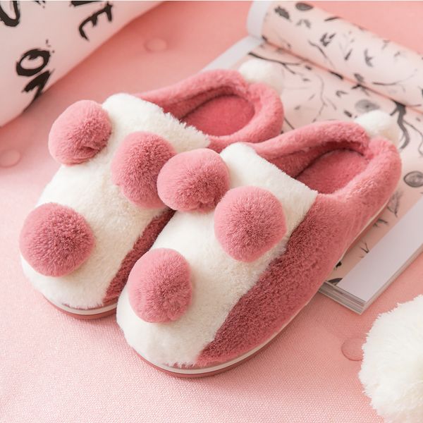 women's shoes winter plus size 43-47 tpr flock warm home slippers for girls short plush walking fur slippers woman, Black
women's shoes winter plus size 43-47 tpr flock warm home slippers for girls short plush walking fur slippers woman, Black