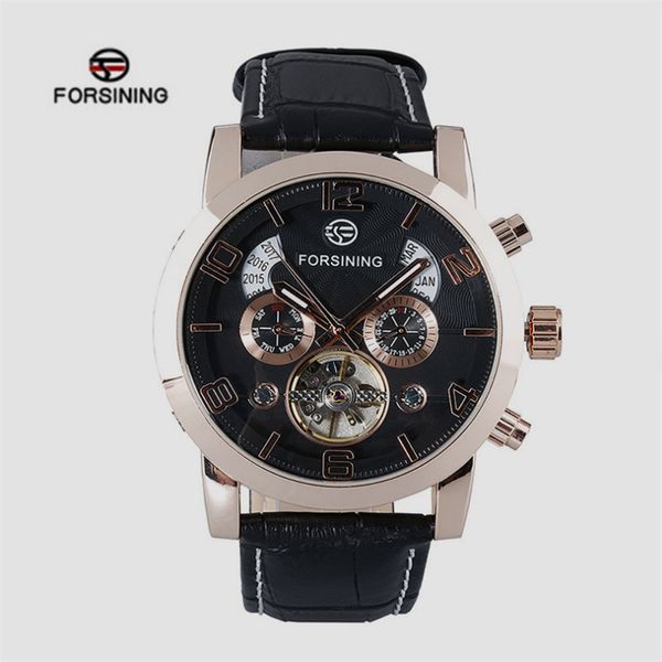forsining automatic mechanical watches men's business casual sports leather belt watch men's fashion brand watch, Slivery;brown
forsining automatic mechanical watches men's business casual sports leather belt watch men's fashion brand watch, Slivery;brown