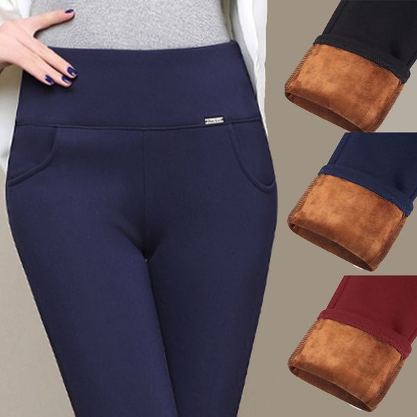 women winter leggings plus size high waist stretch thick legging solid skinny warm velvet pencil pants lady trousers 2019 new, Black;white
women winter leggings plus size high waist stretch thick legging solid skinny warm velvet pencil pants lady trousers 2019 new, Black;white