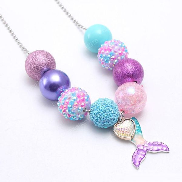 new arrivel mermaid tail kid chunky necklace beaded chain girls bubblegum beads charm pendant chunky necklace jewelry for children, Red;brown
new arrivel mermaid tail kid chunky necklace beaded chain girls bubblegum beads charm pendant chunky necklace jewelry for children, Red;brown
