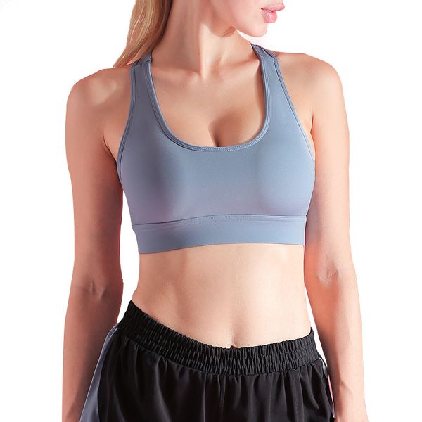 2020 new sports mesh stitching beauty back bra breathable gathered mesh sports training yoga vest yoga bra, White;black
2020 new sports mesh stitching beauty back bra breathable gathered mesh sports training yoga vest yoga bra, White;black