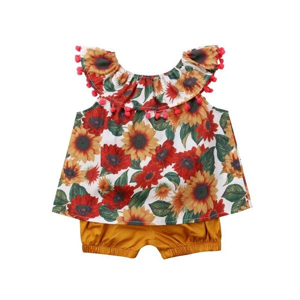 2pcs малыши дети baby girl set футболки топы + брюки / шорты / платье летние наряды одежда set, White
2pcs малыши дети baby girl set футболки топы + брюки / шорты / платье летние наряды одежда set, White