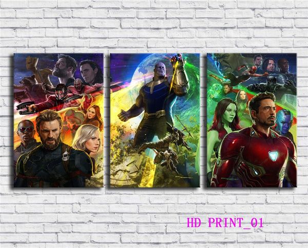 3 panels movie canvas oil painting print avengers painting poster artworks giclee canvas wall art home decor
3 panels movie canvas oil painting print avengers painting poster artworks giclee canvas wall art home decor