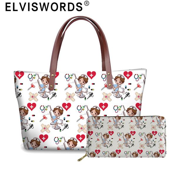 elviswords новая сумка кошелек комплект симпатичный мультфильм печати дамы сумки на ремне женщины top-handle bag bolsas mujer
elviswords новая сумка кошелек комплект симпатичный мультфильм печати дамы сумки на ремне женщины top-handle bag bolsas mujer