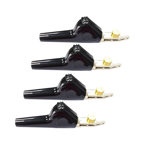4x heavy duty alligator clip accurate replacement for test equip home use