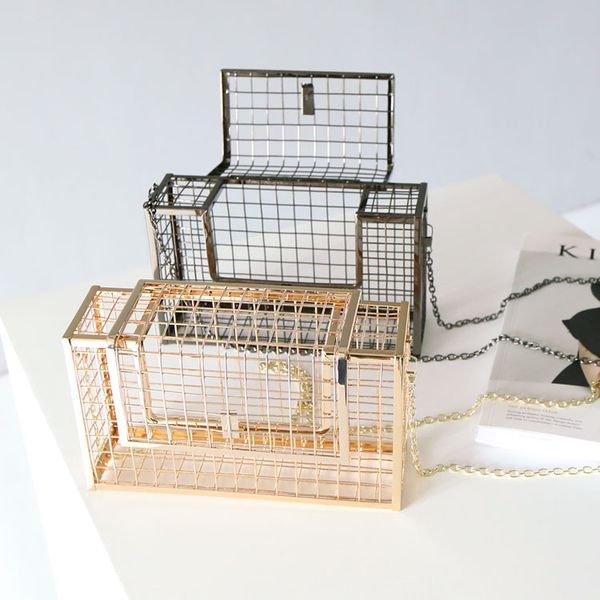 unique fashion design personality hollow metal cages party clutch evening bag shoulder bag ladies handbag messenger bags purse
unique fashion design personality hollow metal cages party clutch evening bag shoulder bag ladies handbag messenger bags purse