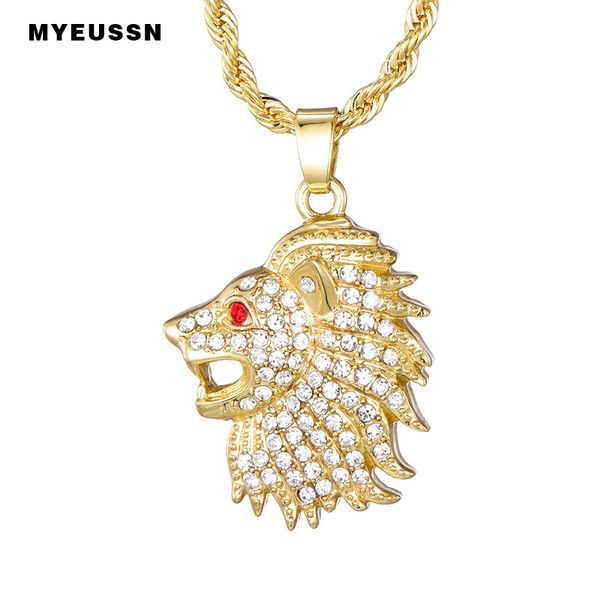 львиная голова кулон обледенелый полный bling bling кристалл золото / серебро с цепочкой высокое качество ожерелье для мужчин хип-хоп ювелир, Silver
львиная голова кулон обледенелый полный bling bling кристалл золото / серебро с цепочкой высокое качество ожерелье для мужчин хип-хоп ювелир, Silver
