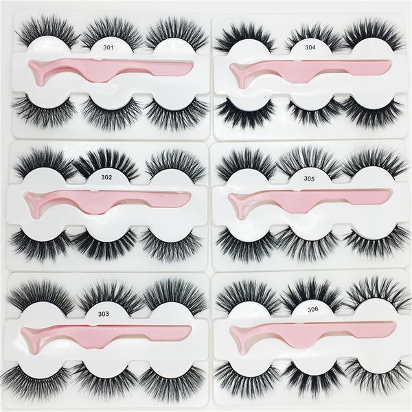 3 pairs faux mink eyelashes with tweezers new 3 pairs /set with 1pc tweezer thick wispy long fluffy dramatic lashes
3 pairs faux mink eyelashes with tweezers new 3 pairs /set with 1pc tweezer thick wispy long fluffy dramatic lashes