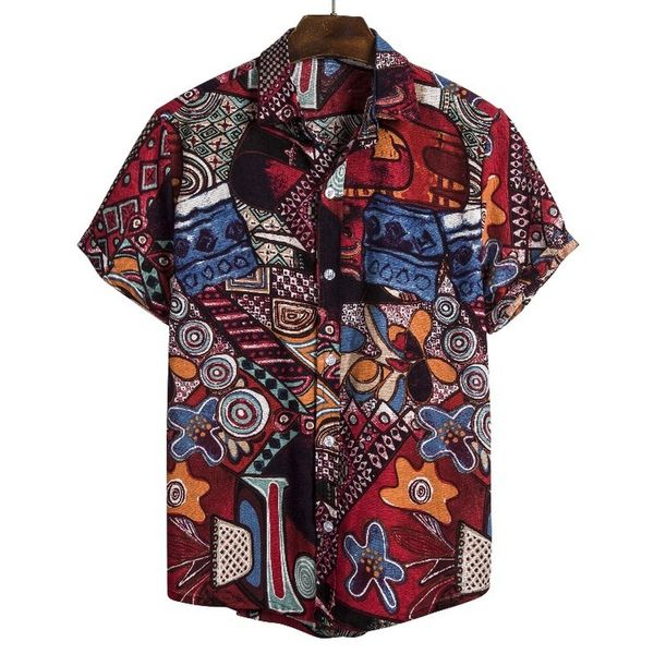 2019 ethnic style dark flower series dish style linen printed fashion short-sleeved shirt mens shirts, White;black
2019 ethnic style dark flower series dish style linen printed fashion short-sleeved shirt mens shirts, White;black