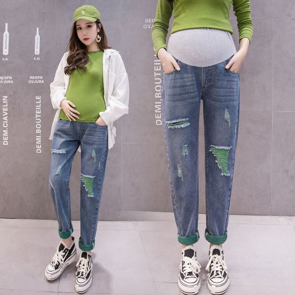 2020 new maternity clothing jeans pants pregnant women clothes nursing trousers pregnancy clothes overalls denim legging a02, White
2020 new maternity clothing jeans pants pregnant women clothes nursing trousers pregnancy clothes overalls denim legging a02, White