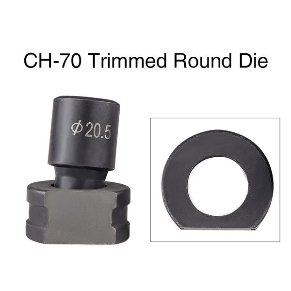 1piece trimmed round die for ch-70 hydraulic punching punching machine ch-70 steel plate/copper busbar hole puncher trimming die
1piece trimmed round die for ch-70 hydraulic punching punching machine ch-70 steel plate/copper busbar hole puncher trimming die